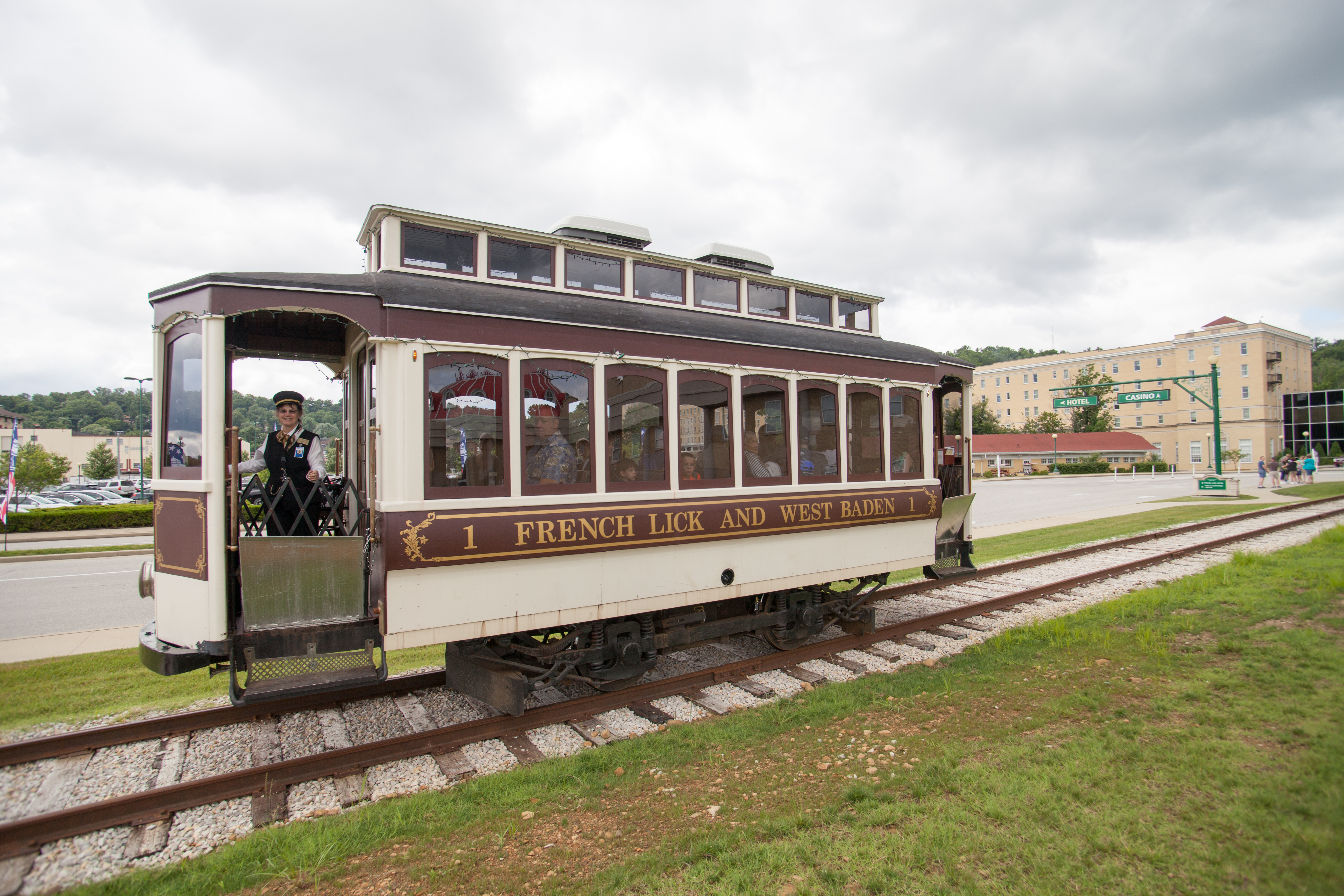 Trolley at French Lick Resort