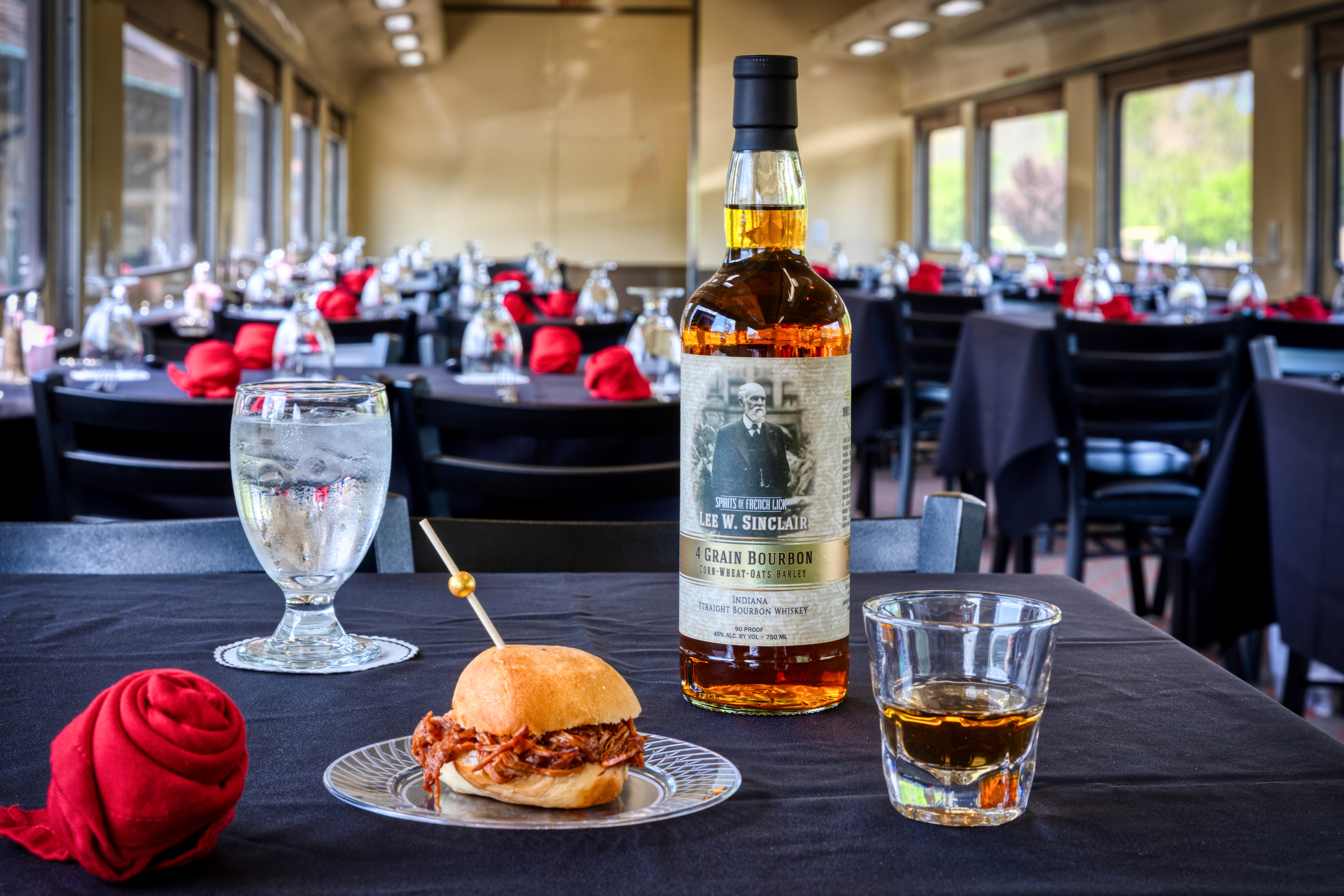 Bourbon Tasting Train