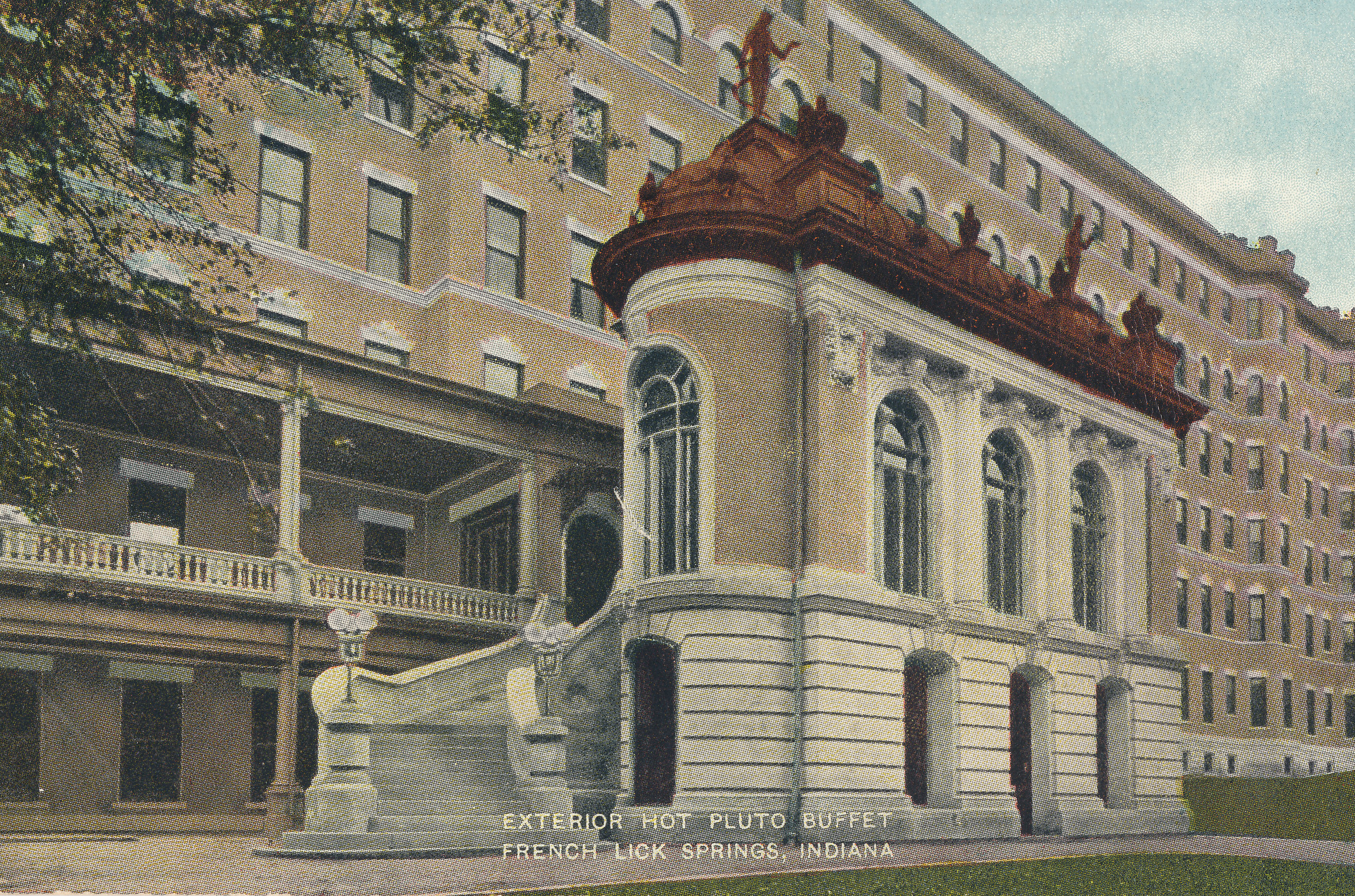 a building with a staircase