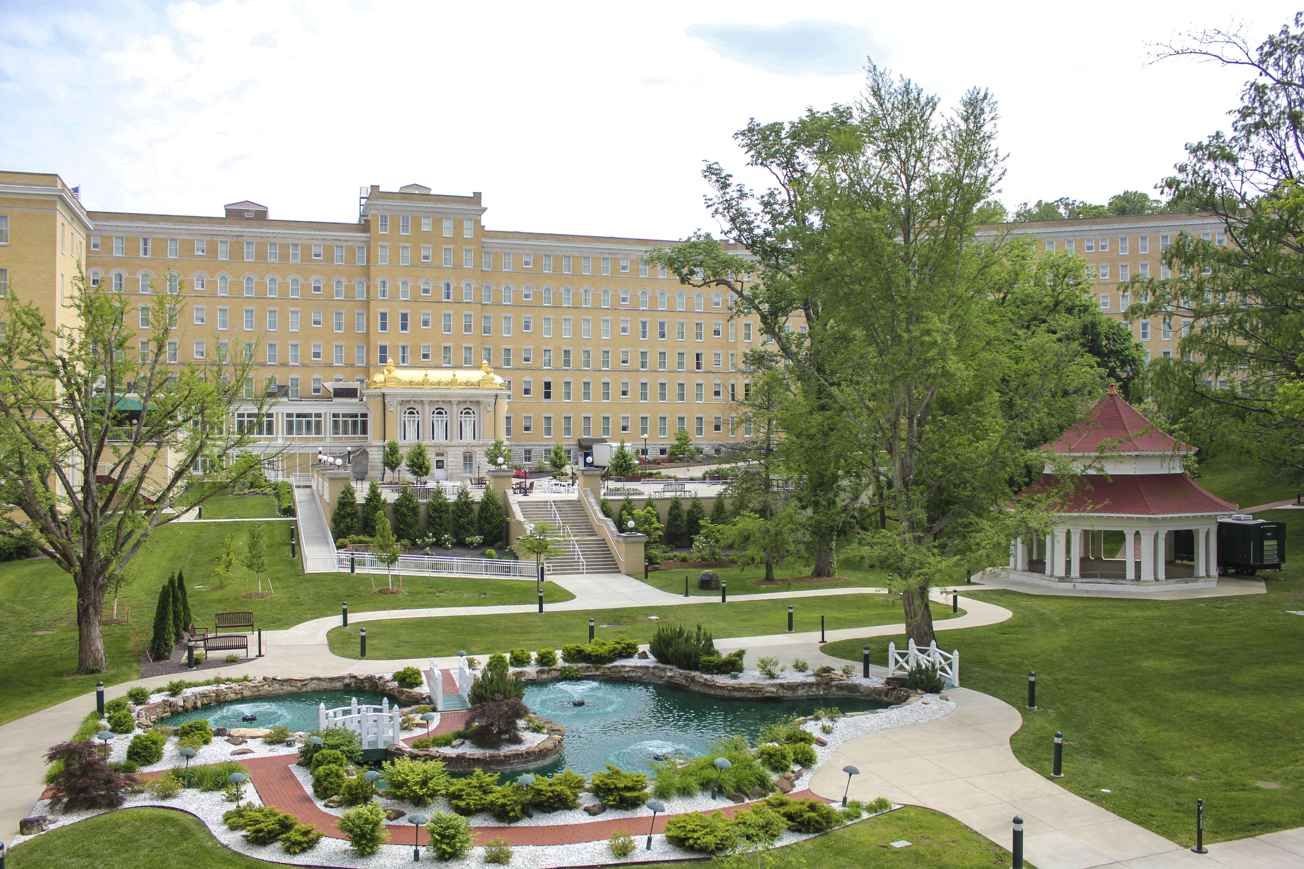 French Lick Springs Hotel Gardens
